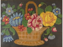 Virágcsendélet gobelin Blondel keretben
