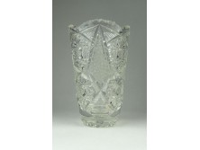 Kristály váza 16 cm