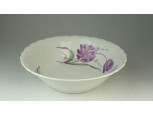 Régi tulipános porcelán tál