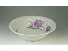 Régi tulipános porcelán tál