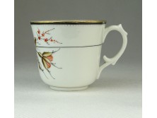 Régi aranyozott porcelán kávéscsésze