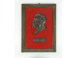 Bronz Lenin falikép fali dísz