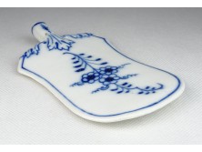 Régi kék-fehér porcelán lapát fej