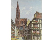 Starusbourg Cathedral rue Merciere