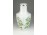 Virágmintás Hollóházi porcelán váza 24 cm