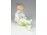 Jelzett Aquincumi porcelán kislány figura
