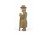 Régi juhász figura pásztor faragás 14.5 cm