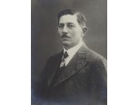 Antik férfi portré fotográfia Lintner