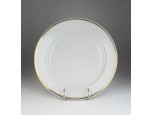 Aranyszegélyes Zsolnay porcelán kínáló tál