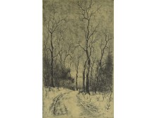 Kenéz jelzéssel : "Erdei út"
