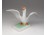 Régi Herendi porcelán liba talapzaton