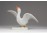 Régi Herendi porcelán liba talapzaton