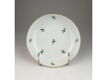 Petrezselyem mintás jelzett porcelán tálka
