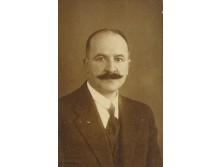 Régi férfi portré fotográfia Diskay fotó