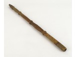 Antik faragott évszámos pipaszár 36 cm 1893