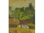 Ismeretlen művész : TSZ udvar