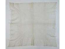 Régi horgolt terítő 100 x 100 cm