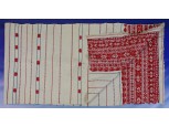Régi hímzett vászon falvédő 57 x 218 cm