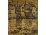 Tipary Dezső : Mosás a patakban 1910