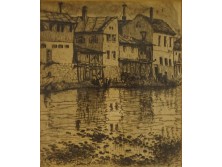 Tipary Dezső : Mosás a patakban 1910