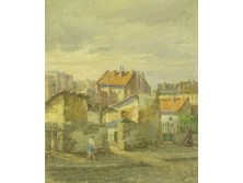 Ismeretlen festő : Tabán szélén