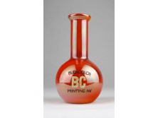 Retro BUDACOLOR kerámia váza 13.5 cm