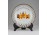Disneyland áttört porcelán dísztányér 16 cm