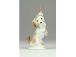 Régi Aquincum porcelán kiskutya