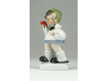 Fasold & Stauch német porcelán kislány