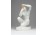 Régi Aquincum porcelán térdelő női akt