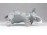 Régi kisméretű porcelán elefánt 6.5 cm