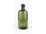 Antik gyógyszertári zöld patika üveg 125 ml