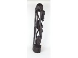 Régi afrikai háromalakos fafaragás 56 cm