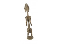 Antik afrikai hatalmas fafaragás 95 cm