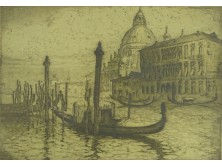 Sz. Gyenes Lajos : "Venezia gondola kikötő"