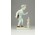 Jelzett Aquincumi porcelán kisfiú figura