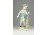 Jelzett Aquincumi porcelán kisfiú figura
