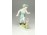 Jelzett Aquincumi porcelán kisfiú figura