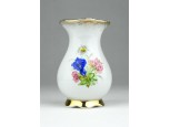 Régi jelzett svájci porcelán váza 8.5 cm