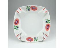 Kalocsai mintás Hollóházi porcelán hamutál