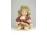 Öltöztetett porcelán baba 22 cm