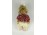Öltöztetett porcelán baba 22 cm
