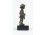 Gépfegyveres katona bronz szobor 9 cm