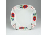 Kalocsai mintás Hollóházi porcelán hamutál