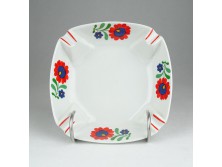 Kalocsai mintás Hollóházi porcelán hamutál