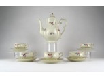 Altschönwald porcelán kávéskészlet 11 darab