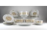 Henneberg porcelán étkészlet 25 darab