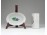 Régi Zsolnay porcelán cigarettás készlet