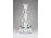 Nagyméretű rózsás porcelán gyertyatartó 24cm