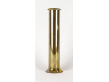 Egyenes réz egyszálváza rózsaváza 19 cm